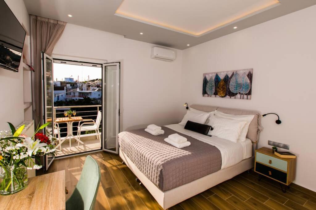 Villa Chrysi'S Ocean View Retreat à Kerames Extérieur photo